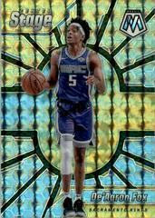 De'Aaron Fox Basketball Cards 2019 Panini Mosaic Center Stage Prices