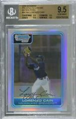 Lorenzo Cain [Refractor] #BC160 Baseball Cards 2006 Bowman Chrome Prospects Prices