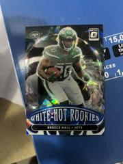 Breece Hall [Ice] #WHR-6 Football Cards 2022 Panini Donruss Optic White Hot Rookies Prices