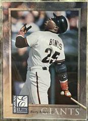 Barry Bonds #16 Baseball Cards 1998 Donruss Elite Prices