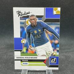 Randal Kolo Muani [Silver] #19 Soccer Cards 2022 Panini Donruss The Rookies Prices
