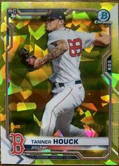 Tanner Houck [Yellow] #13 Baseball Cards 2021 Bowman Chrome Sapphire Prices