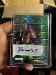 Booker T [Green Pulsar Prizm] #LS-BKT Wrestling Cards 2022 Panini Prizm WWE Legendary Signatures Prices