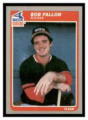 Bob Fallon #U-39 Baseball Cards 1985 Fleer Update Prices