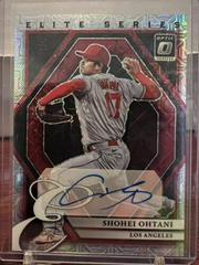 Shohei Ohtani #ESS-SO Baseball Cards 2022 Panini Donruss Optic Elite Series Signatures Prices