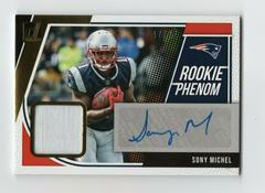 Sony Michel [Autograph] #10 Football Cards 2018 Donruss Rookie Phenom Jersey Prices