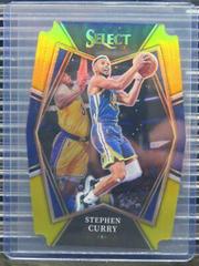 Stephen Curry [Gold Prizm Die Cut] #121 Basketball Cards 2021 Panini Select Prices