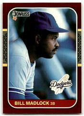 Bill Madlock #78 Baseball Cards 1987 Donruss Opening Day Prices