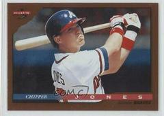 Chipper Jones [Series 2] #47 Baseball Cards 1996 Score Dugout Collection Prices