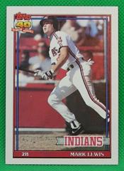 Mark Lewis #73T Baseball Cards 1991 Topps Traded Prices