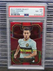 Eden Hazard [Maroon] Soccer Cards 2017 Panini Select Prices