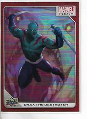 Drax The Destroyer [Red Rainbow] Marvel 2023 Upper Deck Platinum Prices