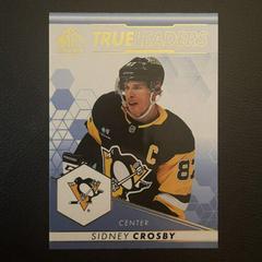 Sidney Crosby [Blue] Hockey Cards 2022 SP Authentic True Leaders Prices