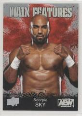 Scorpio Sky [Silver] Wrestling Cards 2021 Upper Deck AEW Main Features Prices