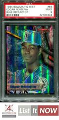 Edgar Renteria [Blue Refractor] #63 Baseball Cards 1994 Bowman's Best Prices