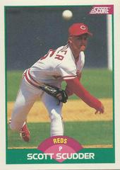 Scott Scudder #99T Baseball Cards 1989 Score Traded Prices