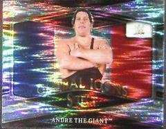 Andre The Giant [Flash Prizm] #18 Wrestling Cards 2022 Panini Select WWE Global Icons Prices