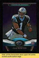 Cam Newton [Purple Refractor] #1 Football Cards 2011 Topps Platinum Prices
