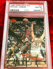 Michael Jordan #77 Basketball Cards 1998 Upper Deck Mjx Prices