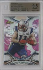 Julian Edelman [Pink Refractor] Football Cards 2015 Topps Finest Prices