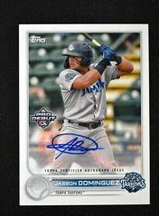 Jasson Dominguez [Autograph] #PD-59 Baseball Cards 2022 Topps Pro Debut Prices