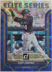 Eloy Jimenez [Blue] #ES-9 Baseball Cards 2022 Panini Donruss Elite Series Prices