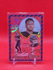 Desmond Ridder [Red Blue] #KC-17 Football Cards 2022 Panini Illusions King Of Prices