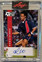 Ronaldinho [Red] Soccer Cards 2022 Pro Set Autographs Prices