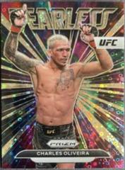Charles Oliveira [Under Card] Ufc Cards 2023 Panini Prizm UFC Fearless Prices
