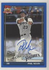 Phil Nevin [Blue Border] Baseball Cards 2016 Topps Archives Fan Favorites Autograph Prices