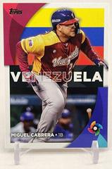 Miguel Cabrera #WBC-17 Baseball Cards 2023 Topps World Classic Stars Prices