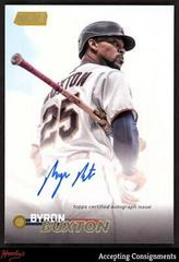 Byron Buxton [Gold] #SCBA-BBN Baseball Cards 2023 Stadium Club Autographs Prices