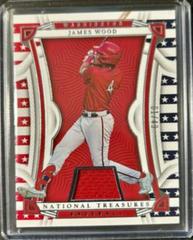 James Wood Baseball Cards 2023 Panini National Treasures Prices