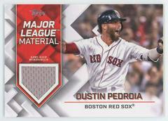 Dustin Pedroia [Series 2] #MLM-DP Baseball Cards 2022 Topps Major League Material Relics Prices