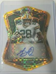 AJ Dillon [Gold Prizm Die-Cut] Football Cards 2020 Panini Select Rookie Signatures Prices