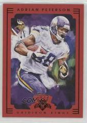 Adrian Peterson [Red Frame] #52 Football Cards 2015 Panini Gridiron Kings Prices