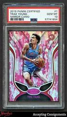 Trae Young [Mirror Camo] Basketball Cards 2019 Panini Certified Prices
