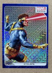 Cyclops [Blue Traxx] #60 Marvel 2023 Upper Deck Platinum Prices
