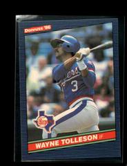 Wayne Tolleson Baseball Cards 1986 Donruss Prices
