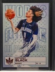 Anthony Black [Ruby] #18 Basketball Cards 2023 Panini Court Kings Works in Progress Prices