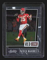 Patrick Mahomes #RZ-PM Football Cards 2020 Panini Absolute Red Zone Prices