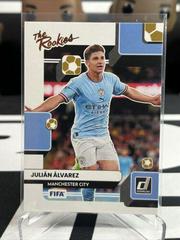 Julian Alvarez [Silver] #22 Soccer Cards 2022 Panini Donruss The Rookies Prices