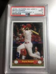 Bryce Harper #9 Baseball Cards 2018 Topps 582 Montgomery Club 1972 Poster Set 3 Prices