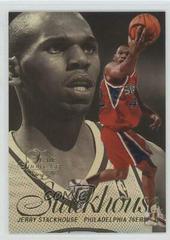 Jerry Stackhouse [Row 2] #16 Basketball Cards 1996 Flair Showcase Prices