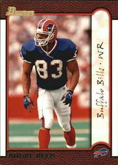 Andre Reed [Gold] Football Cards 1999 Bowman Prices