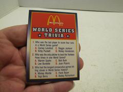 World Series Trivia #6 Baseball Cards 1990 Score McDonald's Prices