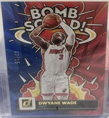 Dwyane Wade [Red Blue Laser] #17 Basketball Cards 2022 Panini Donruss Bomb Squad Prices