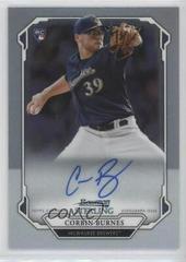 Corbin Burnes Baseball Cards 2019 Bowman Sterling Rookie Autographs Prices