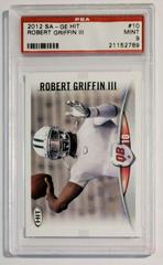 Robert Griffin #10 Football Cards 2012 Sage Hit Prices