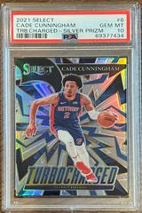 Cade Cunningham [Silver Prizm] #6 Basketball Cards 2021 Panini Select Turbo Charged Prices